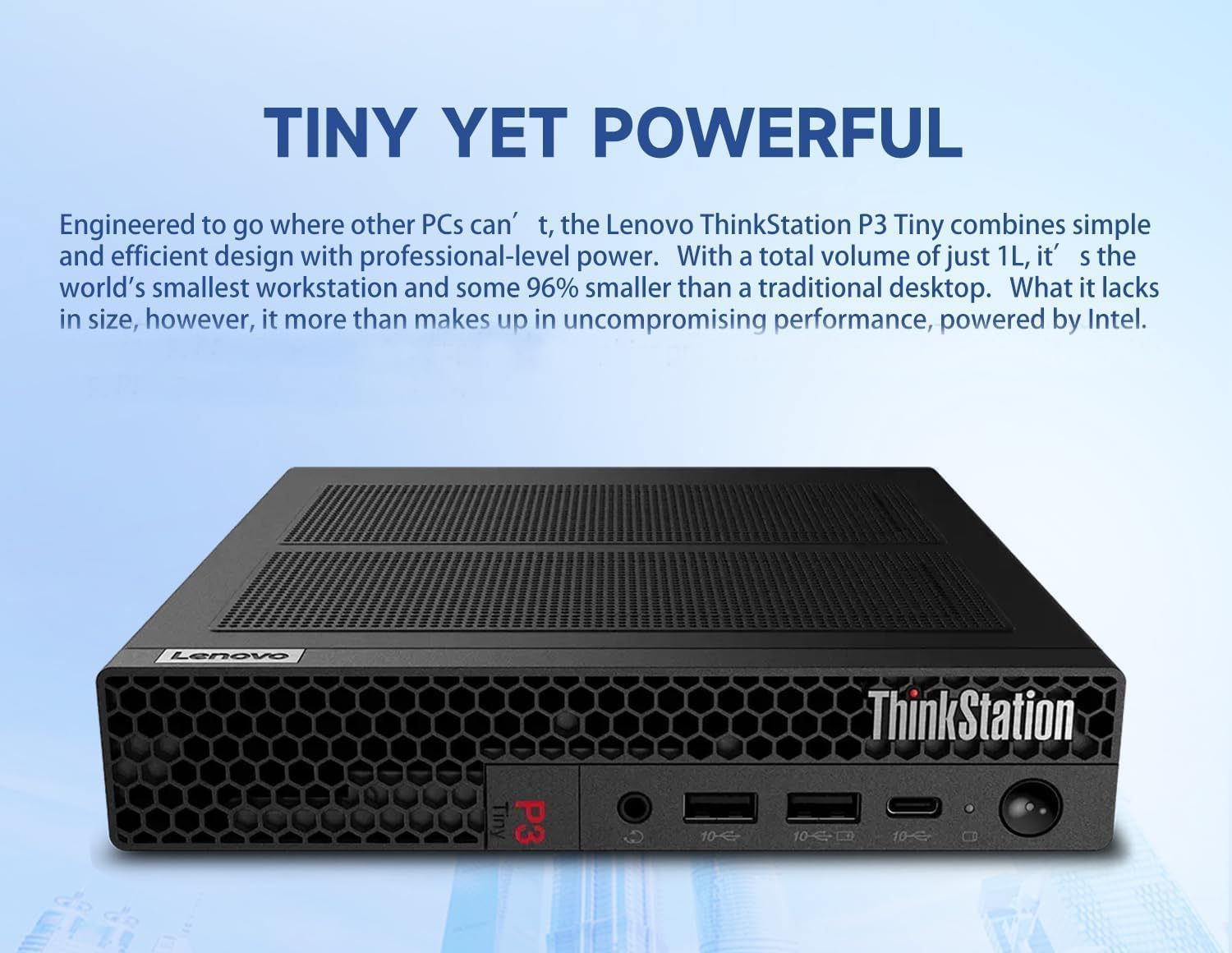 Amazon.com: Lenovo ThinkStation P3 Mini Desktop Tiny Workstation